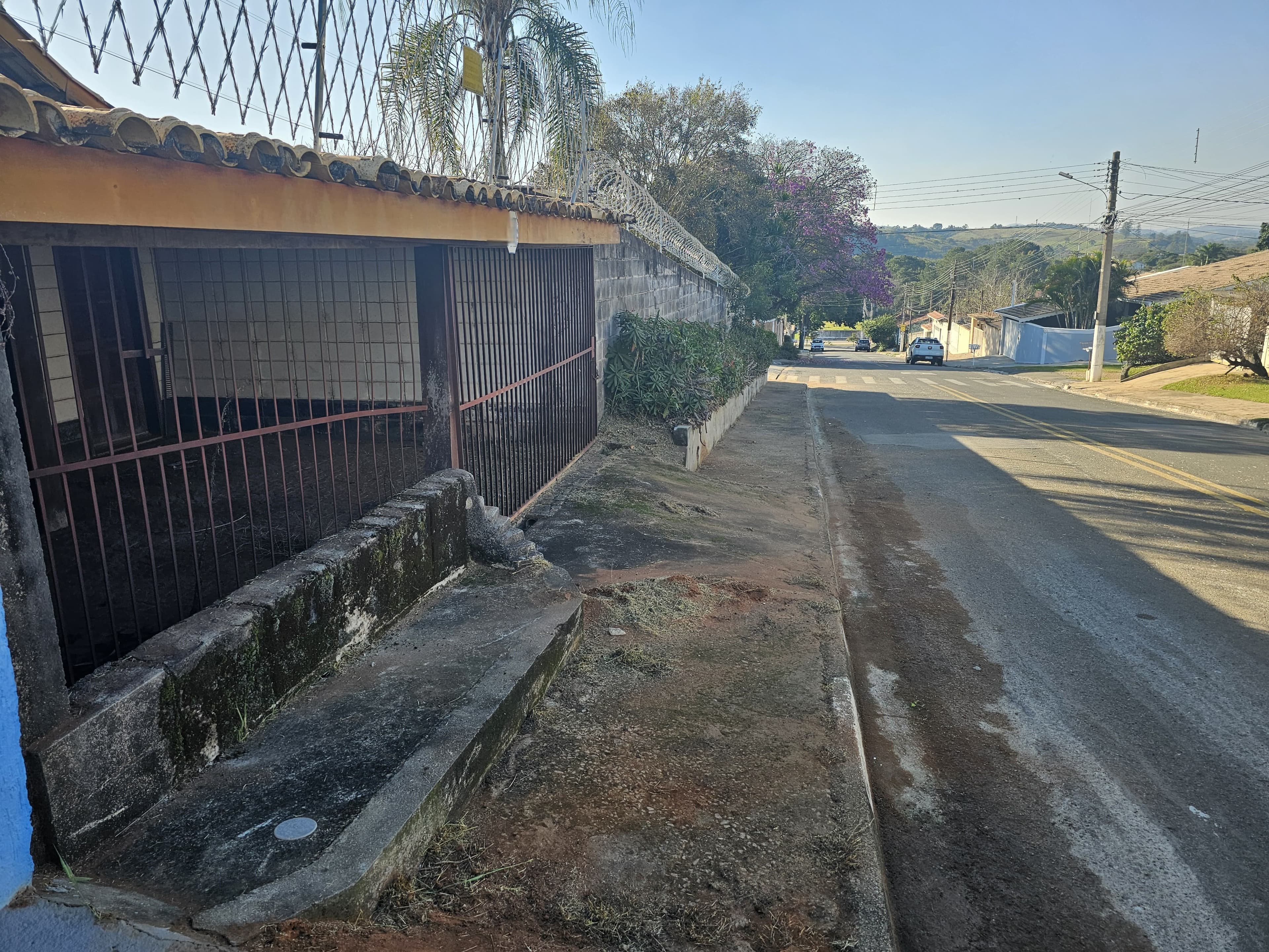 Quintal transformado antes