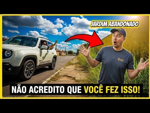 O Jardim Estava Abandonado, Então Cortei a Grama de Graça